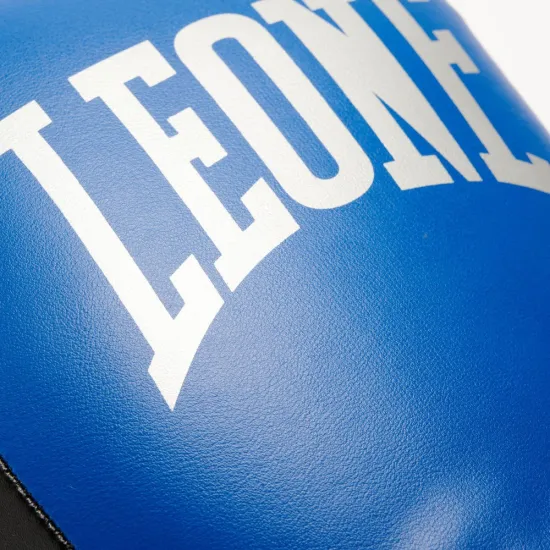 Боксерские перчатки Leone GN383 THUNDER Blue 8 унций (капу в комплекте)