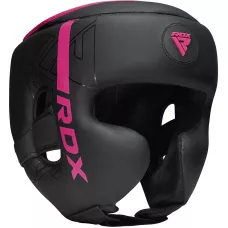 Боксерський шолом RDX F6 KARA Matte Pink S