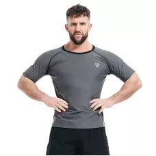 Чоловіча футболка RDX M1 з ефектом сауни Grey L
