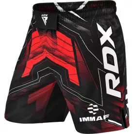 Шорти MMA SHORTS IMMAF-1 RED-S