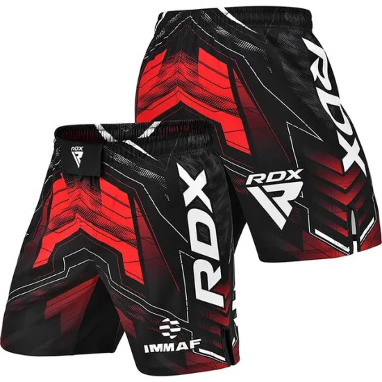 Шорты RDX MMA SHORTS IMMAF-1 Red-S