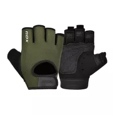 Перчатки для фитнеса RDX T1 Army Green S