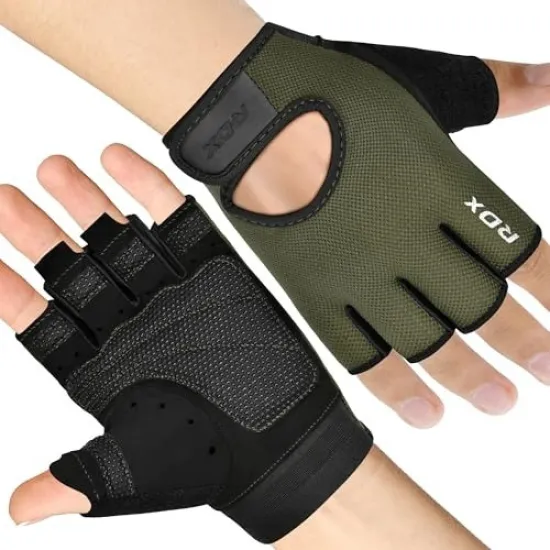 Перчатки для фитнеса RDX T1 Army Green S