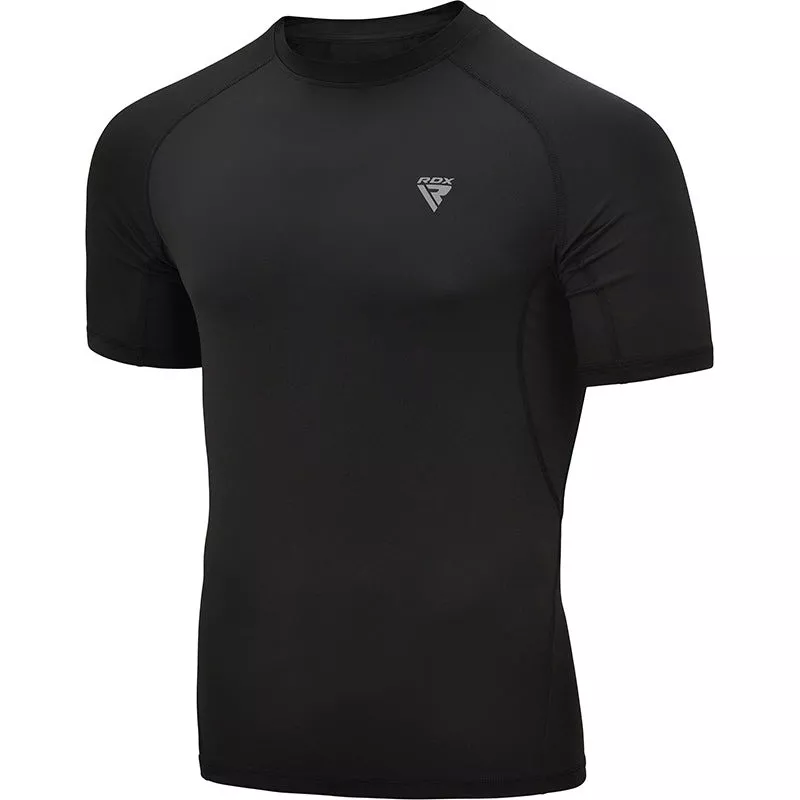 Рашгард з коротким рукавом RDX T15 Black S