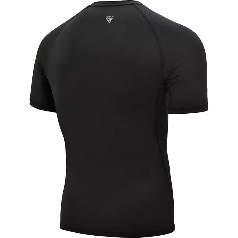 Рашгард з коротким рукавом RDX T15 Black S