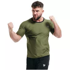 Мужская футболка RDX M1 с эффектом сауны Army Green M