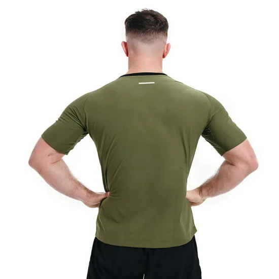 Чоловіча футболка RDX M1 з ефектом сауни Army Green M