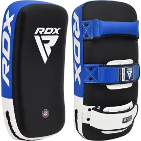 Пады для тайского бокса RDX T1 Curved Thai Kick Pad Blue-1шт