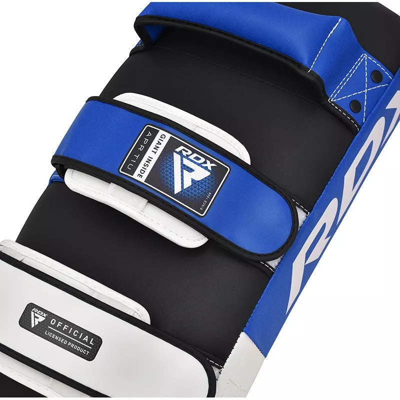 Пады для тайского бокса RDX T1 Curved Thai Kick Pad Blue-1шт