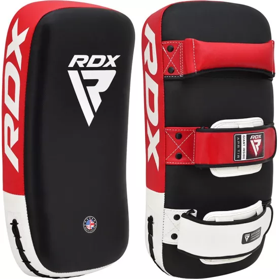 Пады для тайского бокса RDX T1 Curved Thai Kick Pad Red-1шт