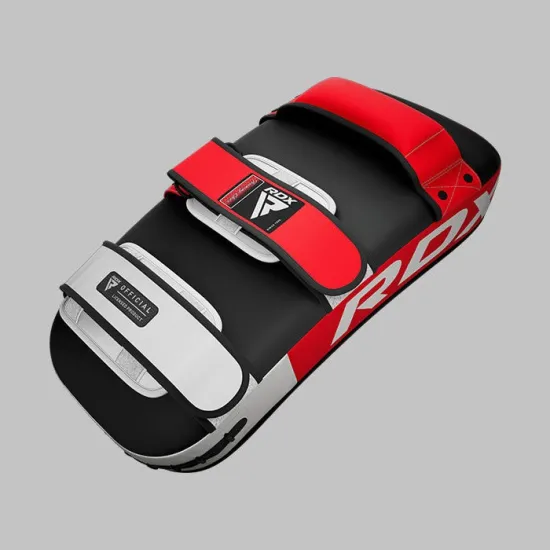 Пады для тайского бокса RDX T1 Curved Thai Kick Pad Red-1шт