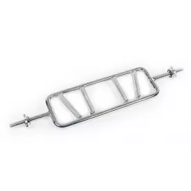 Гриф для штанги Класичний з паралельним хватом SHUANG CAI SPORTS TA-34TB-25 (l-0,85м, d-25мм, вага 9кг, замок гайковий)