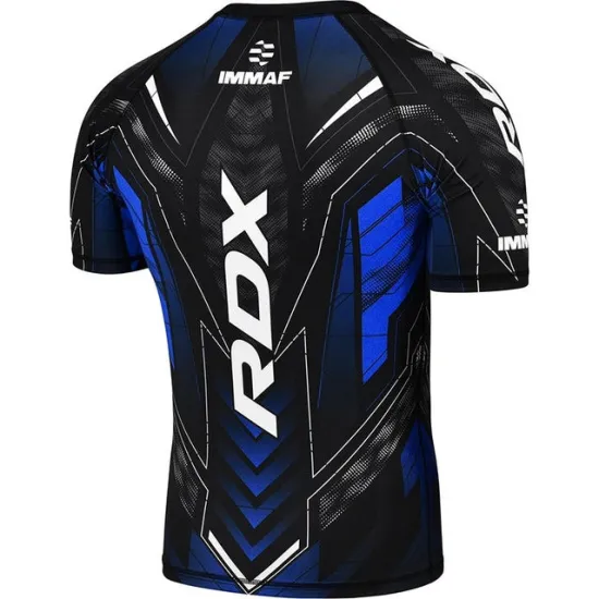 Рашгард RDX IMMAF Черно-синий S