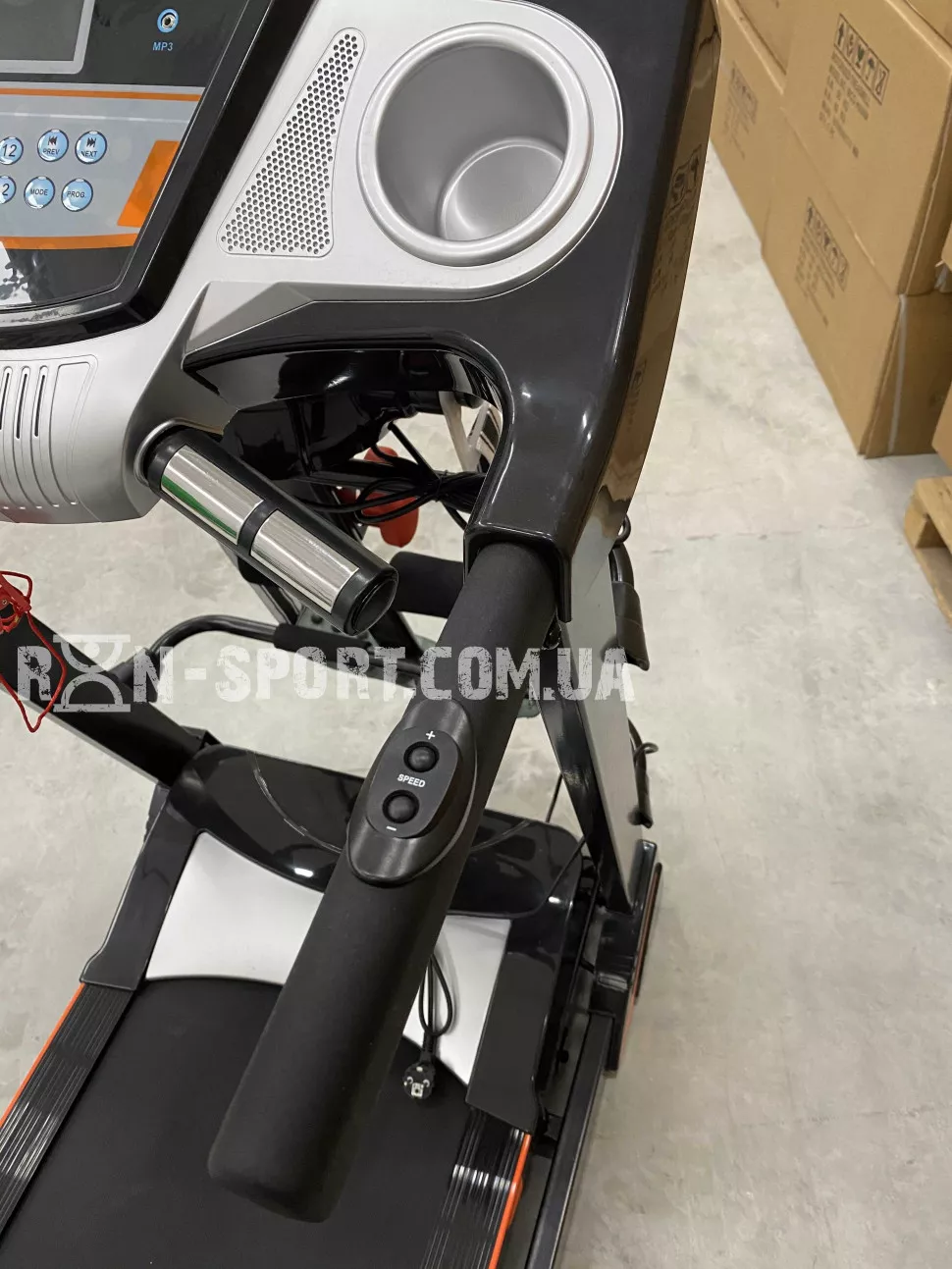 Беговая дорожка электрическая RN WiCiGer H606 + Гантели + Массажер