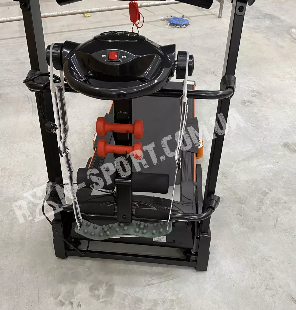 Беговая дорожка электрическая RN WiCiGer H606 + Гантели + Массажер