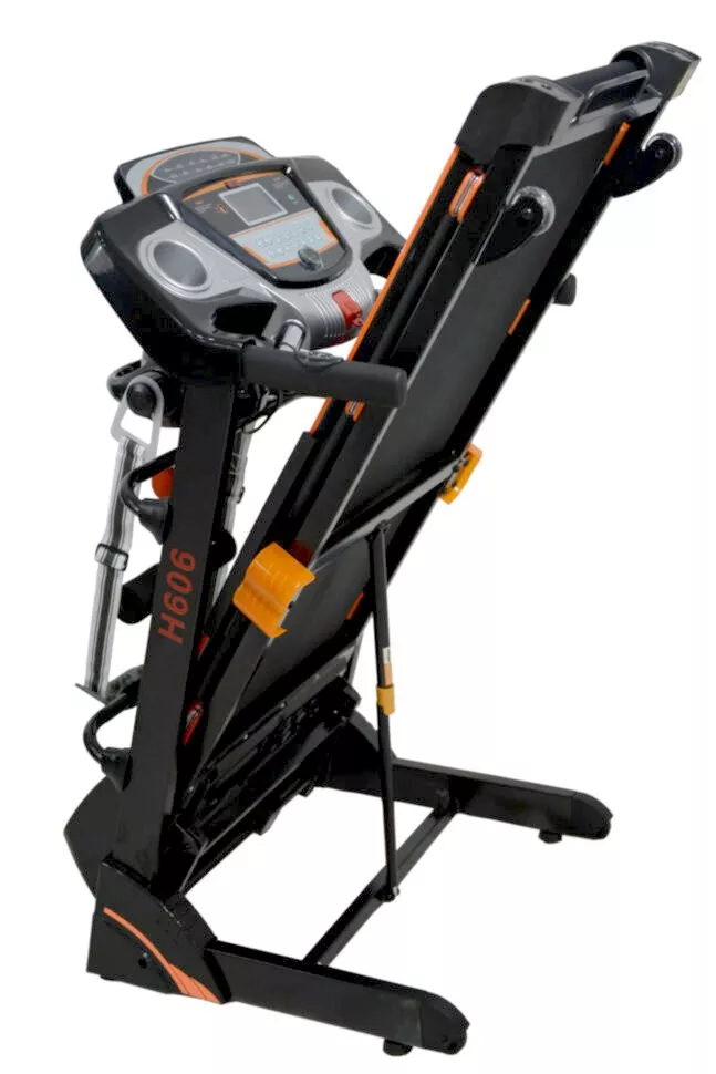 Беговая дорожка электрическая RN WiCiGer H606 + Гантели + Массажер