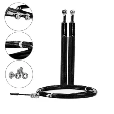 Скакалка 4yourhealth Jump Rope Premium 3м-черная