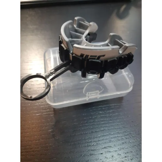 Капа OPRO Silver UFC White-доросла
