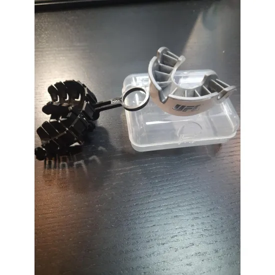 Капа OPRO Silver UFC White-доросла