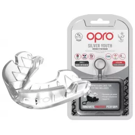 Капа OPRO Silver Clear-дитяча