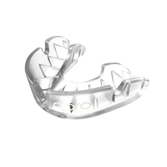 Капа OPRO Silver Clear-дитяча