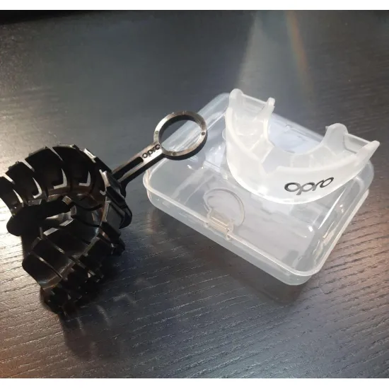 Капа OPRO Silver Clear-дитяча