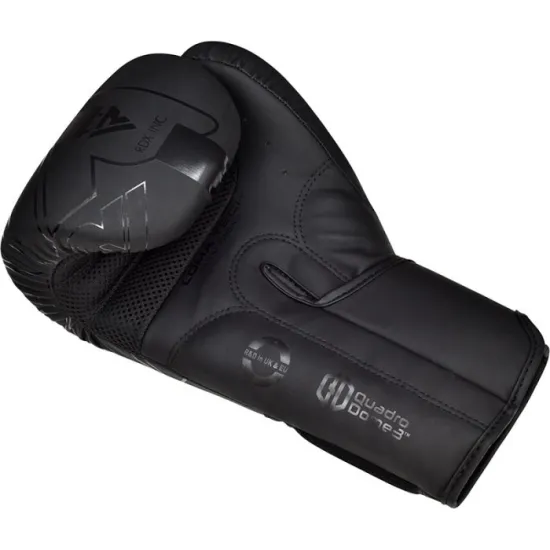 Боксерські рукавички RDX Matte Black 10 ун.