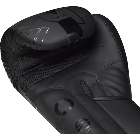 Боксерські рукавички RDX Matte Black 10 ун.