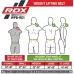 Пояс для важкої атлетики RDX Leather Black/White L
