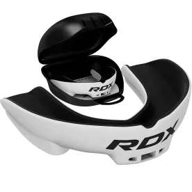 Капа боксерська RDX Gel 3D Pro White/Black-доросла
