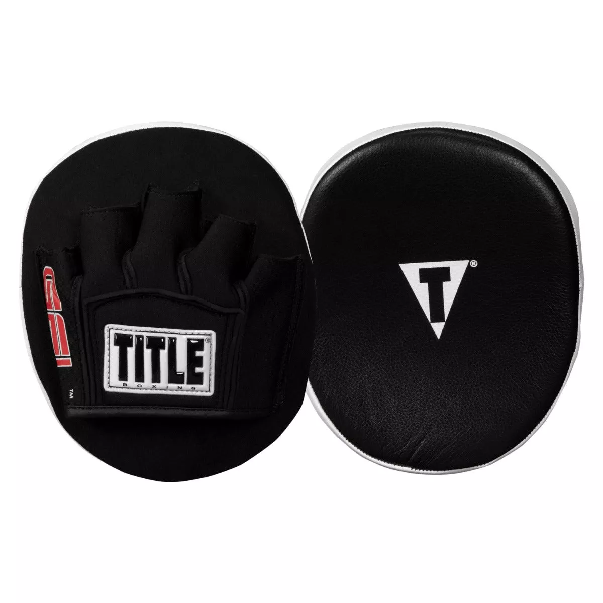 Лапи боксерські TITLE Boxing Gel Tech Punch Mitts 2.0 Black