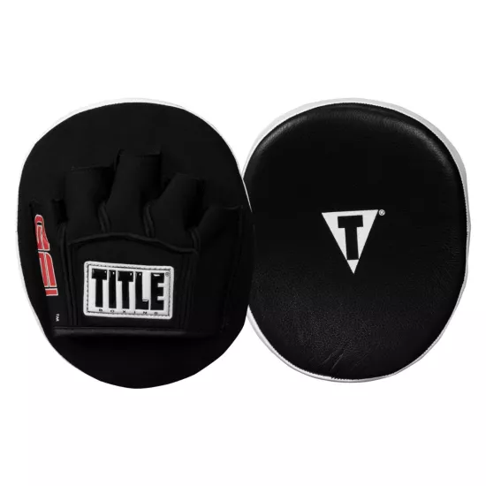 Лапи боксерські TITLE Boxing Gel Tech Punch Mitts 2.0 Black