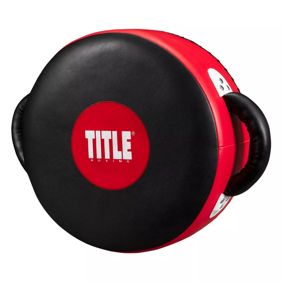 Макивара круглая TITLE Boxing Wrap-Around Stationary Punch Shield Black/Red