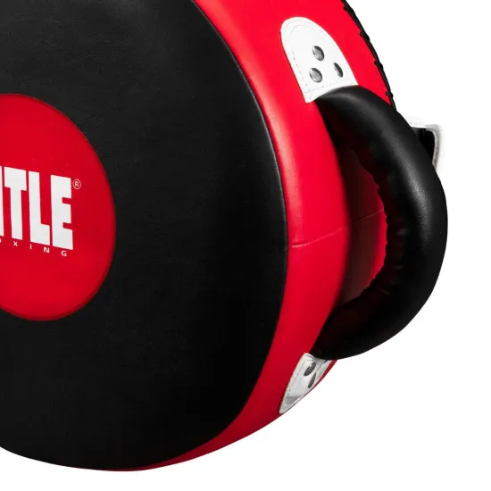 Маківара кругла TITLE Boxing Wrap-Around Stationary Punch Shield Black/Red