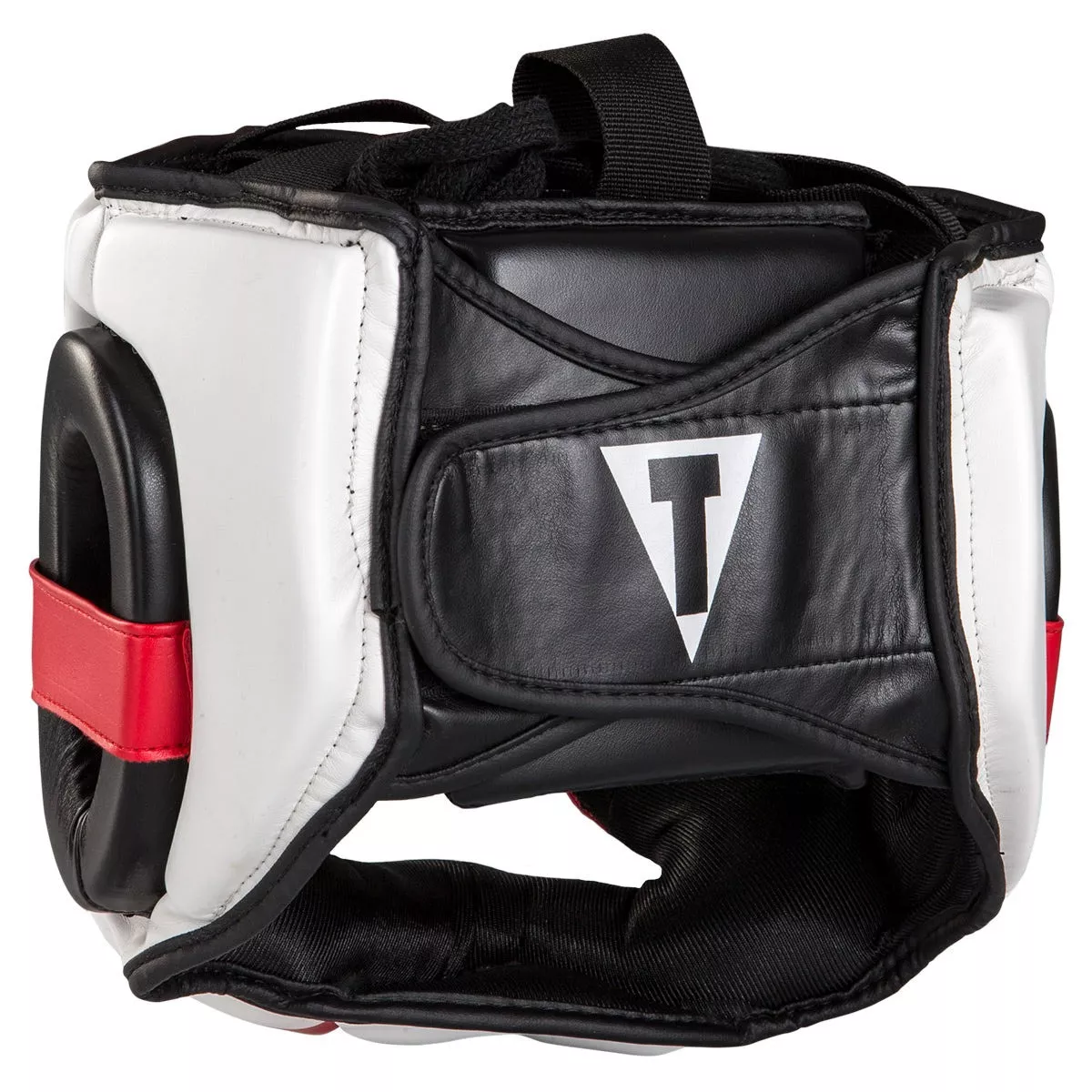 Боксерский шлем TITLE MMA Command Full Black/Red/White M (капа в комплекте)