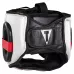 Боксерский шлем TITLE MMA Command Full Black/Red/White M (капа в комплекте)