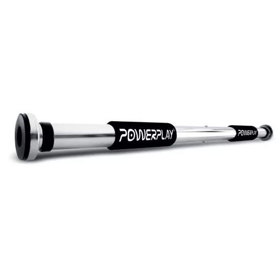 Турнік розсувний PowerPlay 4128 Pull Up Bar (60-90см.) Steel/Black