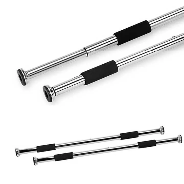 Турник раздвижной PowerPlay 4128 Pull Up Bar (60-90см.) Steel/Black