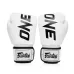 Боксерские перчатки Fairtex BGV1-ONE White 10 унций (бинты в комплекте)