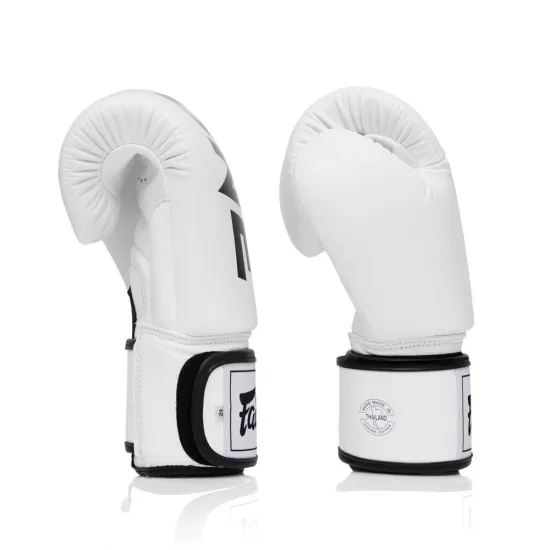Боксерські рукавиці Fairtex BGV1-ONE White 10 унцій (бинти в комплекті)