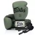 Боксерські рукавиці Fairtex BGV11 Green 10 унцій (бинти в комплекті)