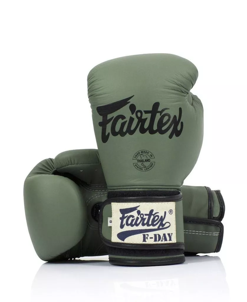 Боксерські рукавиці Fairtex BGV11 Green 10 унцій (бинти в комплекті)