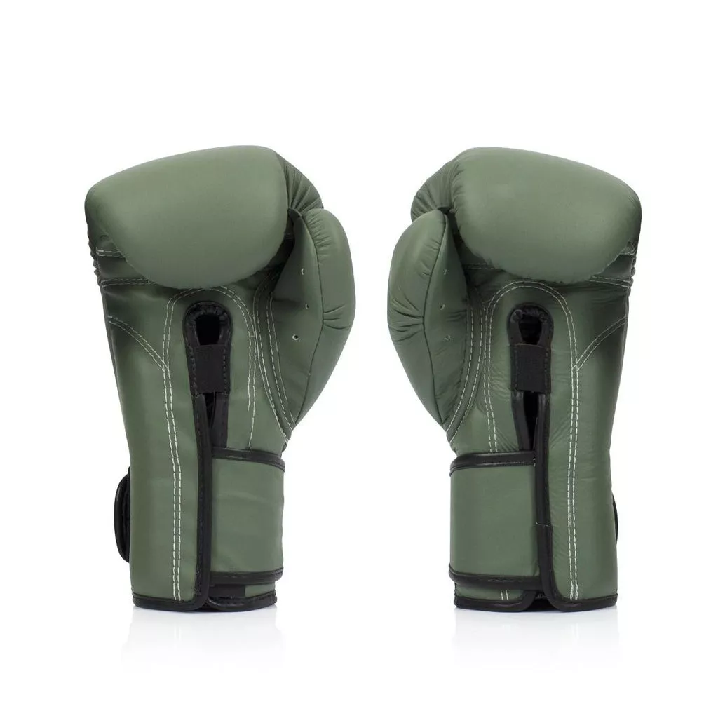 Боксерські рукавиці Fairtex BGV11 Green 10 унцій (бинти в комплекті)