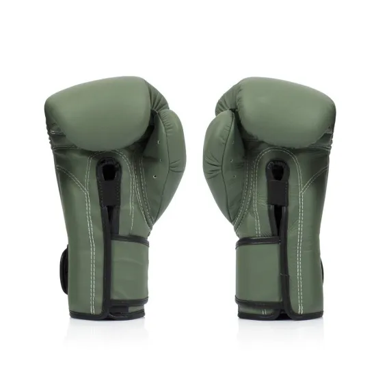 Боксерские перчатки Fairtex BGV11 Green 10 унций (бинты в комплекте)