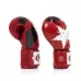 Боксерські рукавиці Fairtex BGV1 Nation Print Red 10 унцій (бинти в комплекті)