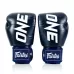 Боксерські рукавиці Fairtex BGV1-ONE Blue 10 унцій (бинти в комплекті)