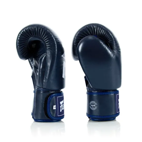 Боксерские перчатки Fairtex BGV1-ONE Blue 10 унций (бинты в комплекте)