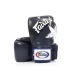 Боксерські рукавиці Fairtex BGV1 Nation Print Blue 10 унцій (бинти в комплекті)