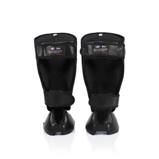 Защита голени и стопы Fairtex SP7 Shin Pads Black M