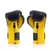 Боксерские перчатки Fairtex BGV9 Mexican Blue/Yellow 10 унций (бинты в комплекте)